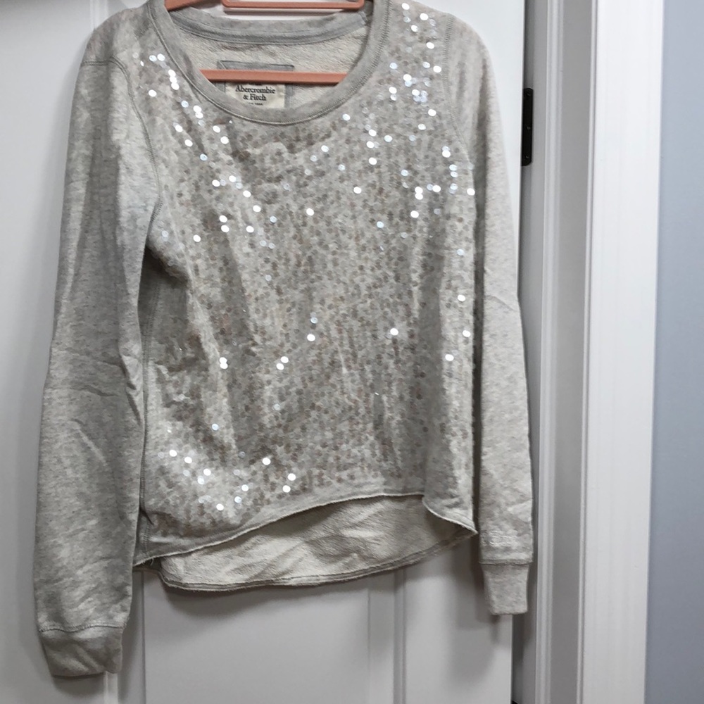 Abercrombie sequin sweater